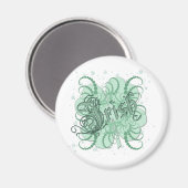 Irish Shamrock Magneet (Voorkant / Achterkant)