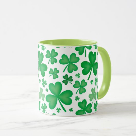 Irish Shamrock Mok (Voorkant rechts)