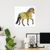 Irish Shamrock Parade Horse Print (Thuiskantoor)