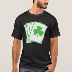 Irish Shamrock Plays Funny St. Patrick's D T-shirt