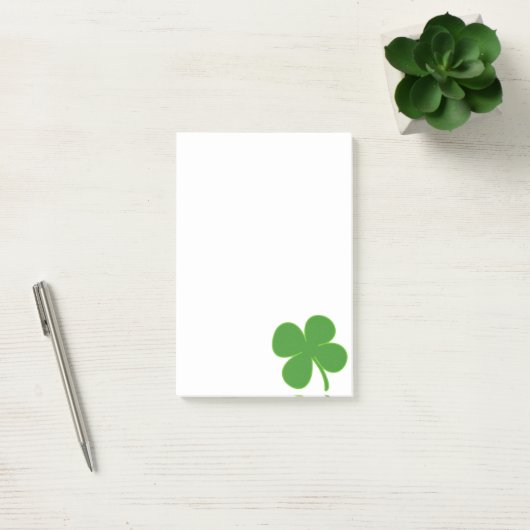 Irish Shamrock Post-it® Notes (Kantoor)