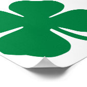 Irish Shamrock Poster (Hoek)