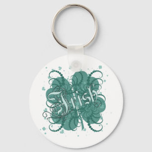 Irish Shamrock Sleutelhanger