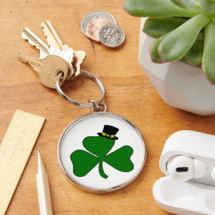 Irish Shamrock Sleutelhanger