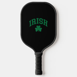 Irish Shamrock St Patricks Day Ireland Pride Irish Pickleball Paddle