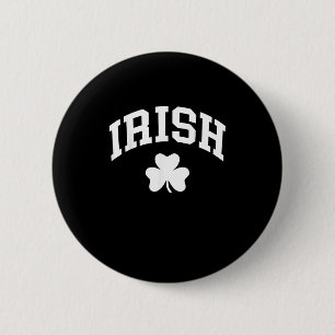 Irish Shamrock St Patricks Day Ireland Pride Irish Ronde Button 5,7 Cm