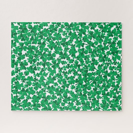 Irish Shamrock - St Patrick's Day Legpuzzel (Horizontaal)