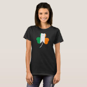 Irish Shamrock St Patrick's Day T-shirt (Voorkant volledig)