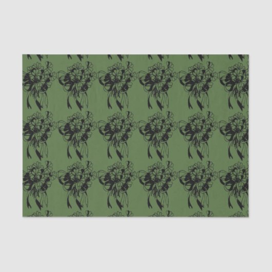 Irish Shamrock St. Patrick's Day Tissue Paper Tissuepapier (Voorkant)