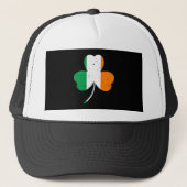 Irish Shamrock St Patrick's Day Trucker Pet (Voorkant)