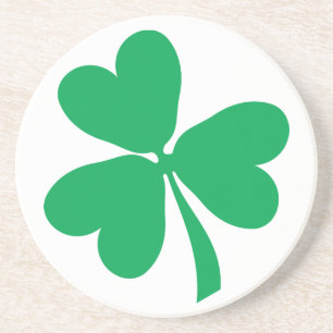 Irish Shamrock/St Patrick's Day Zandsteen Onderzetter