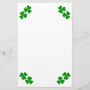 Irish Shamrock Stationery Briefpapier