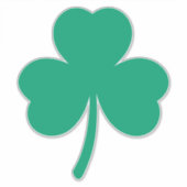 Irish Shamrock sticker (Voorkant)
