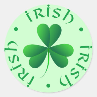 Irish Shamrock Sticker