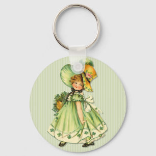 Irish Shamrock Stroll Sleutelhanger