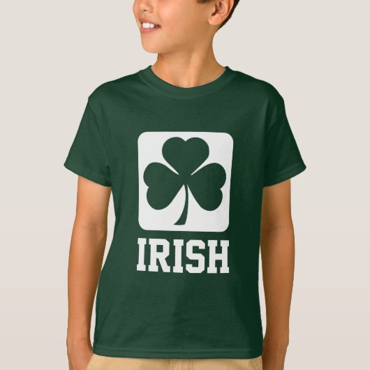 Irish Shamrock T-shirt (Voorkant)