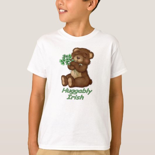 Irish Shamrock Teddy T-shirt (Voorkant)