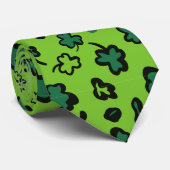 Irish Shamrock ThMED Stropdas (Opgerold)