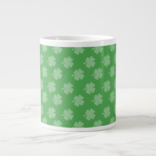 Irish Shamrocks 20oz Jumbo Coffee Mok (Voorkant)
