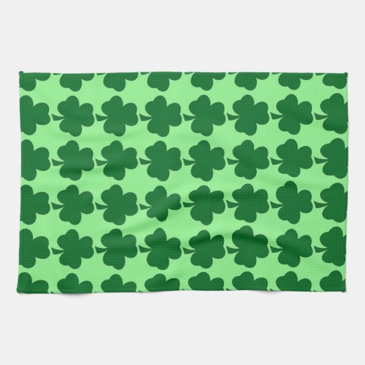 Irish Shamrocks American MoJo Kitchen Towels Theedoek (Horizontaal)