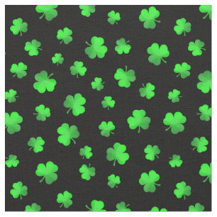 Irish Shamrocks Clover Saint Patricks Day Stof