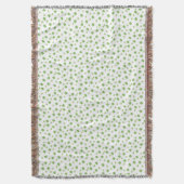 Irish Shamrocks Deken (Voorkant Verticaal)