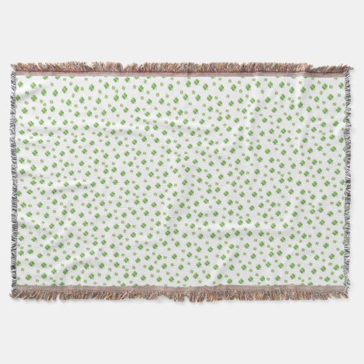 Irish Shamrocks Deken (Voorkant)