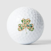 Irish Shamrocks Golfballen (Voorkant)