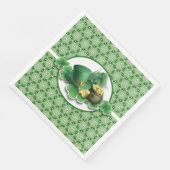 Irish Shamrocks Servet (Hoek)