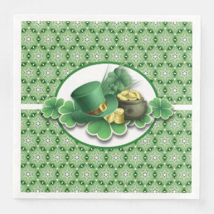 Irish Shamrocks Servet