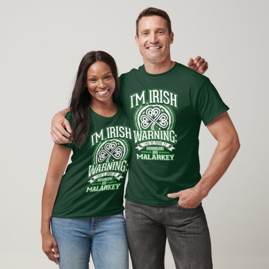IRISH SHENANIGANIGANS EN MALARKEY T-SHIRT (Unisex)