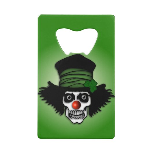 Irish Skeleton Clown Green (Devant)
