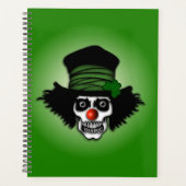 Irish Skeleton Clown Green (Devant)