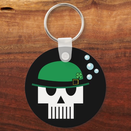 Irish Skulicon Sleutelhanger (Voorkant)