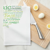 Irish Slang Map Theedoek (Quarter Fold)