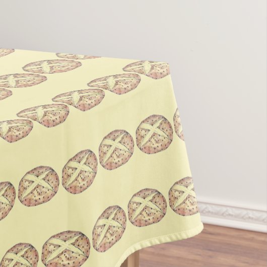 Irish Soda Bread Loaf St. Patrick's Day Kitchen Tafelkleed (Voorbeeld)