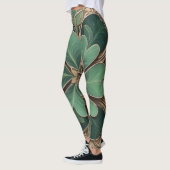 Irish Splendor: De Boho Shamrock Leggings (Links)