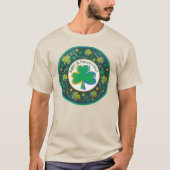 Irish St Patrick Circle T-shirt (Voorkant)