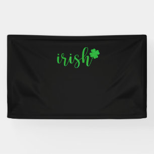 Irish St Patrick Day Mannen Vrouwen Saint Patricks Spandoek