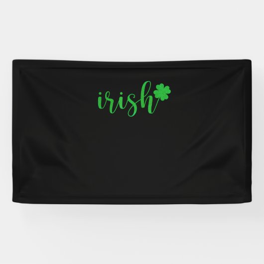 Irish St Patrick Day Mannen Vrouwen Saint Patricks Spandoek (Horizontaal)
