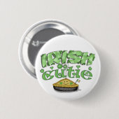Irish St. Patrick's Day Button (Voorkant /achterkant)