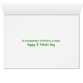 Irish St. Patrick's Day Green Beer (Binenzijde Horizontaal (Onderkant))