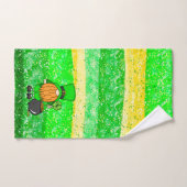 Irish St Patrick's Day Leprechaun Gnome Seasonal Handdoek (Handdoek)