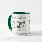 Irish St Patty's Day Custom Funny Mug (Devant gauche)