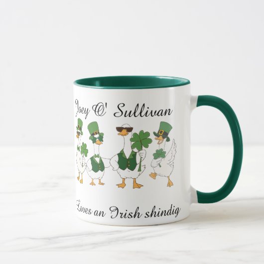 Irish St Patty's Day Custom Funny Mug Mok (Rechts)