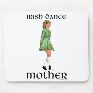 Irish Step Dance moeder - Green Muismat