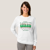 Irish Step Dance viert St. Patrick's Day T-shirt (Voorkant volledig)