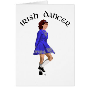 Irish Step Dancer - Blue Dress