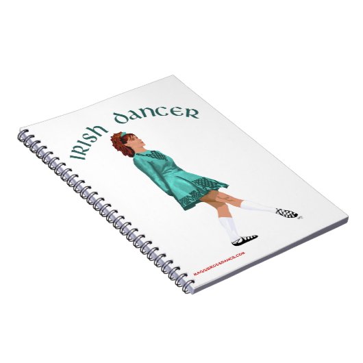 Irish Step Dancer Journal - Soft Shoe (Côté Droit)