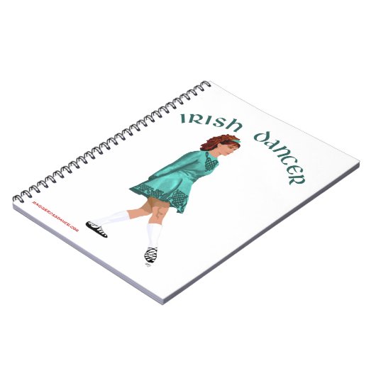 Irish Step Dancer Journal - Soft Shoe (Côté gauche)